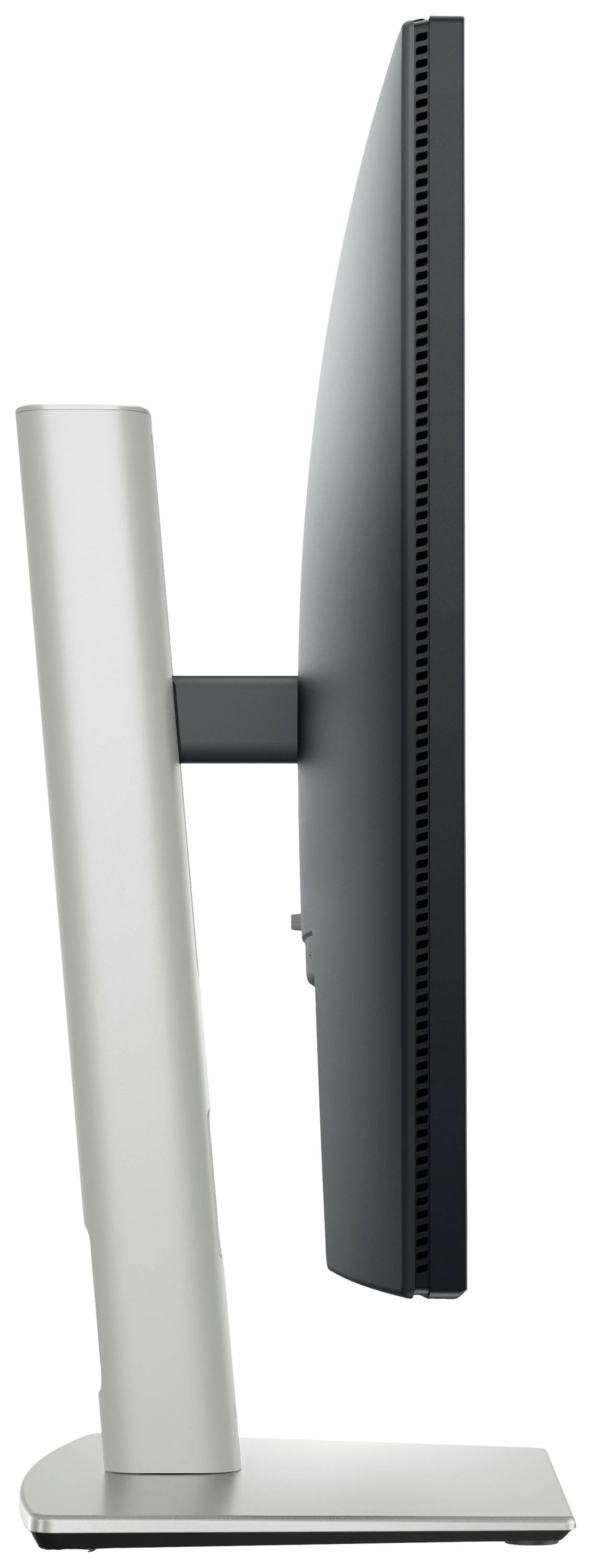 Počítačový monitor z bočného pohľadu, s úzkym rámikom, umiestnený na stabilnom podstavci.