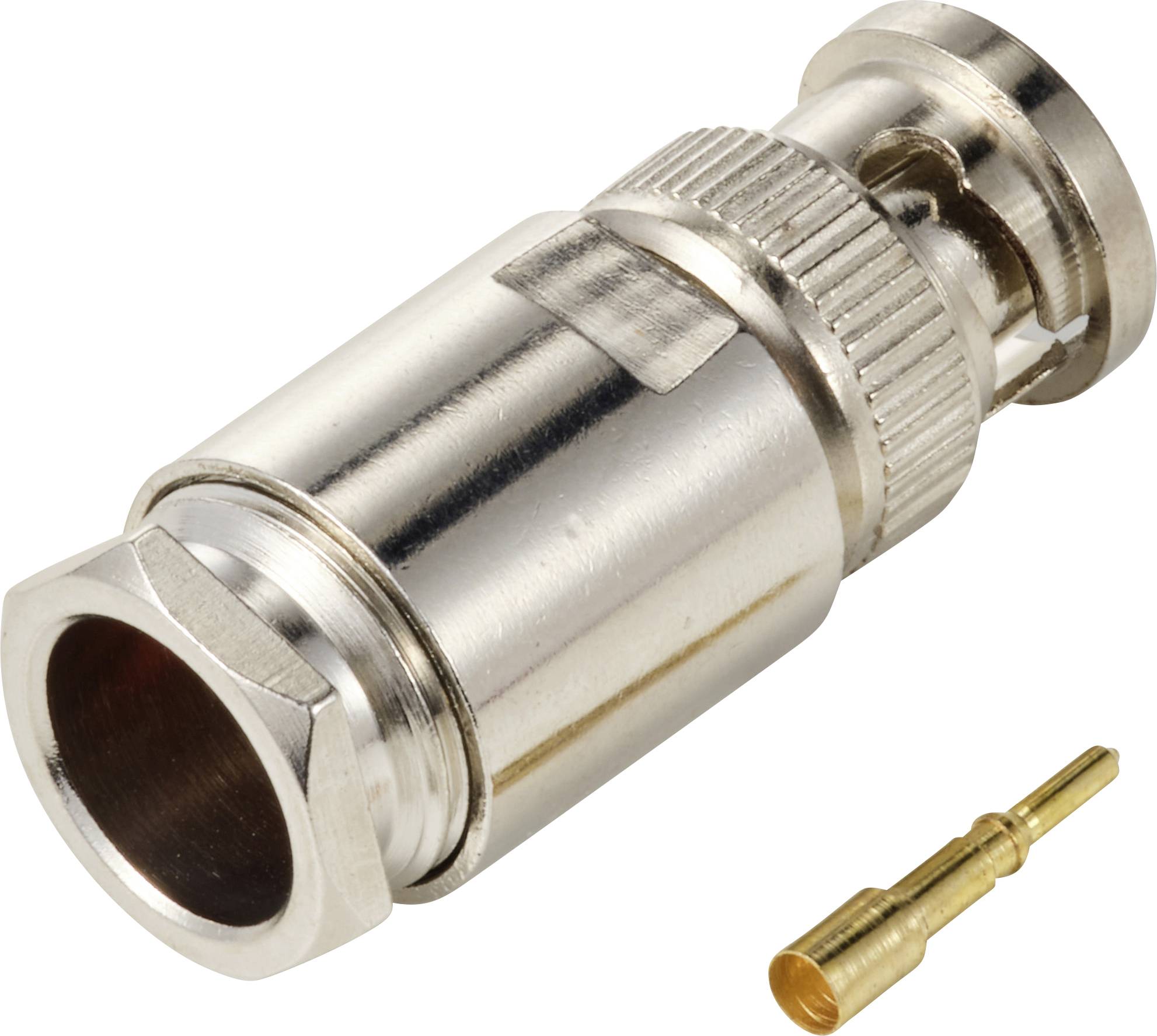 TRU COMPONENTS TC-12885916 BNC-stikforbindelse Stik, lige 50 Ω 1 stk