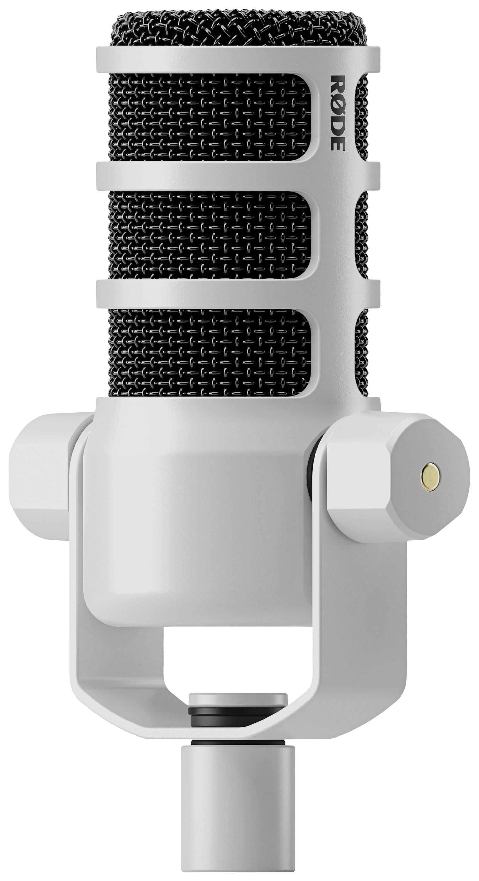 Rode PODMICW verticale Microfono vocale Tipo di trasmissione (dettaglio):Cablato incl. protezione vento XLR Cablato Bianco