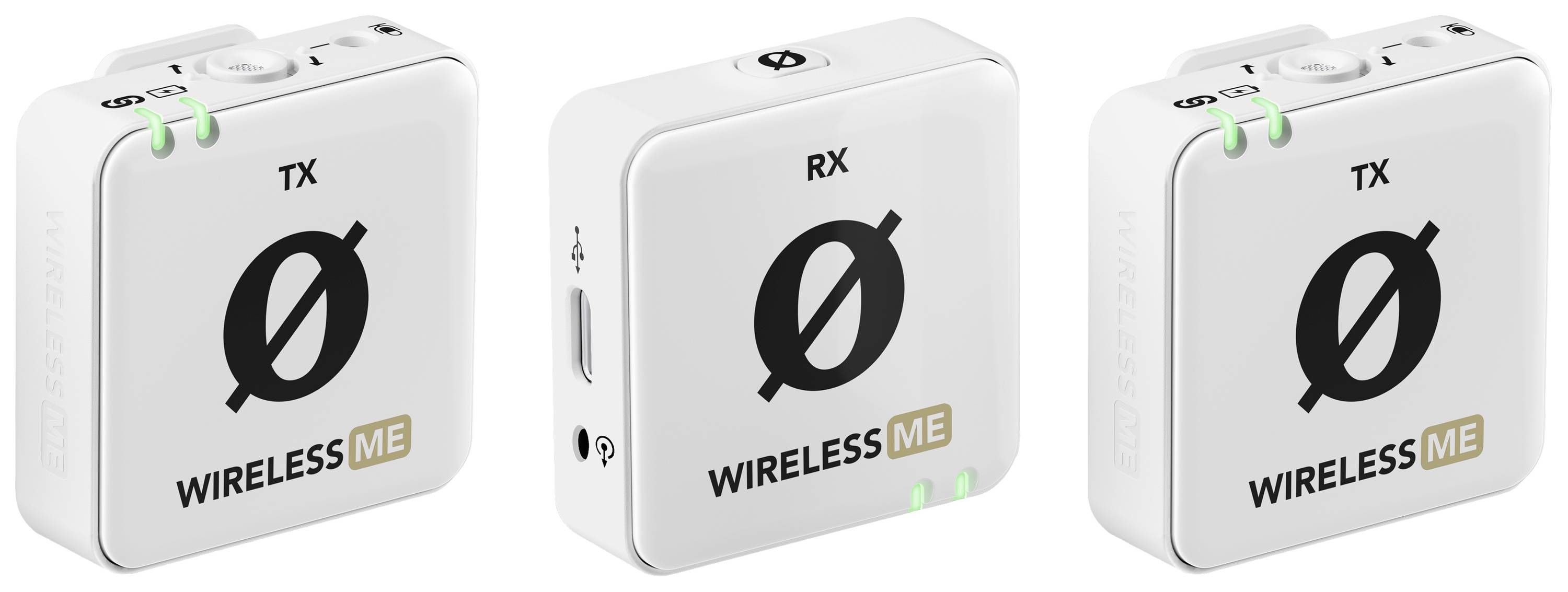 RODE Microphones Wireless ME Dual Clip-on mikrofon Talemikrofon Overførselstype:Trådløs Inkl. kabel, Inkl. læskærm, inkl. taske , Inkl. klemme USB-C® Trådløs