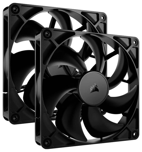 Corsair CO-9050191-WW PC vetrák s krytom čierna (š x v x h) 140 x 25 x 140 mm
