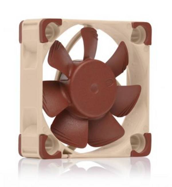 Noctua NF-A4X10 FLX PC vetrák s krytom béžová, hnedá (š x v x h) 40 x 10 x 40 mm