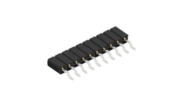 Fischer Elektronik Female header (standaard) Aantal rijen: 1 10143562 10 stuk(s)