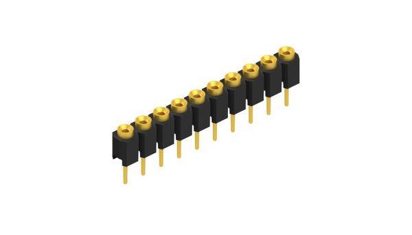 Fischer Elektronik zásuvková lišta (precízna) Počet riadkov: 1 10039716 10 ks-0