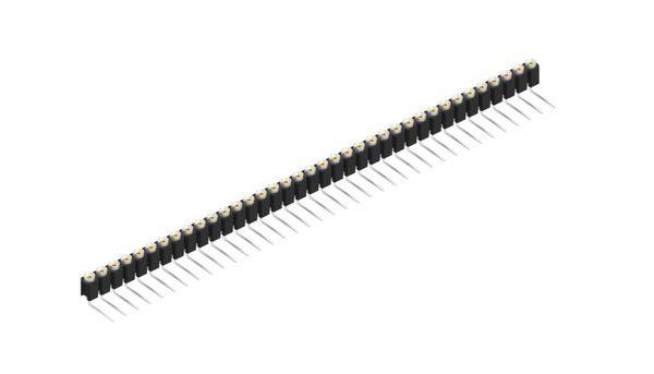 Fischer Elektronik zásuvková lišta (precízna) Počet riadkov: 1 10040276 10 ks-0