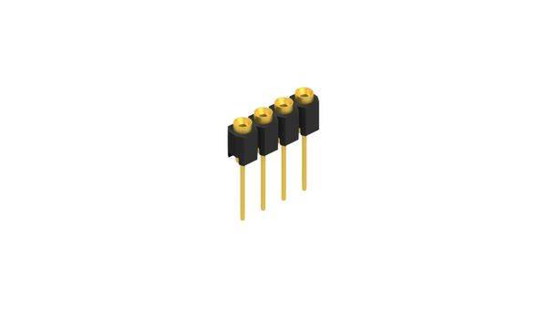 Fischer Elektronik zásuvková lišta (precízna) Počet riadkov: 1 10129344 10 ks-0