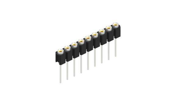 Fischer Elektronik zásuvková lišta (precízna) Počet riadkov: 1 10129278 10 ks