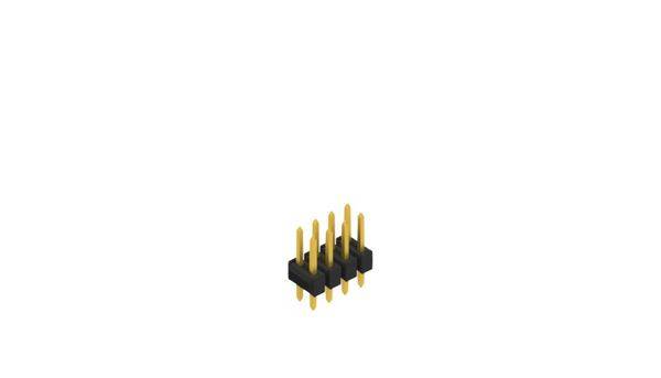 Fischer Elektronik Male header (standaard) Aantal rijen: 2 10055024 10 stuk(s)