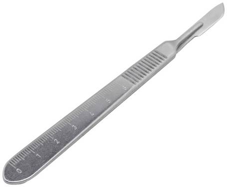 BERNSTEIN Tools for Electronics 2-102 skalpel   strieborná 1 sada