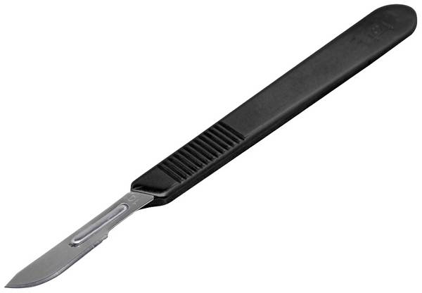 BERNSTEIN Tools for Electronics 2-102-ESD skalpel  Kvalitná oceľ čierna/strieborná 1 sada
