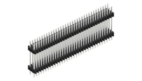 Fischer Elektronik pinová lišta (štandardná) Počet riadkov: 2 SLVW811768Z 10 ks-0