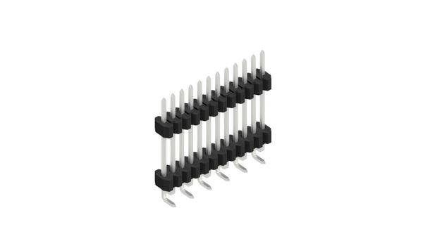 Fischer Elektronik pinová lišta (štandardná) Počet riadkov: 1 SLVW9SMD10212Z 10 ks-0
