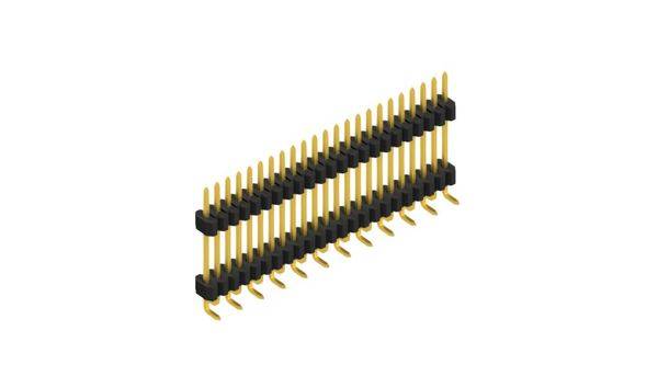 Fischer Elektronik pinová lišta (štandardná) Počet riadkov: 1 SLVW9SMD10223G 10 ks-0