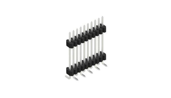 Fischer Elektronik pinová lišta (štandardná) Počet riadkov: 1 SLVW9SMD12710Z 10 ks-0