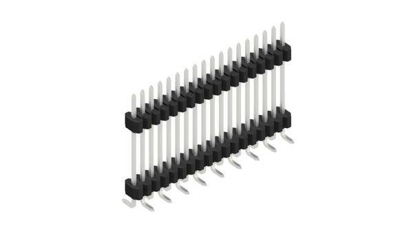 Fischer Elektronik pinová lišta (štandardná) Počet riadkov: 1  SLVW9SMD12718Z 10 ks