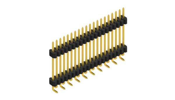 Fischer Elektronik pinová lišta (štandardná) Počet riadkov: 1 SLVW9SMD12720G 10 ks-0