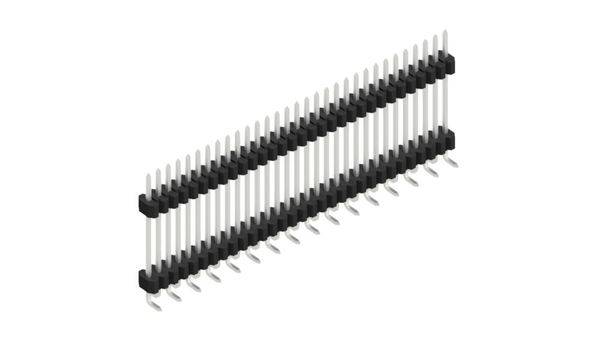Fischer Elektronik pinová lišta (štandardná) Počet riadkov: 1 SLVW9SMD12731Z 10 ks-0