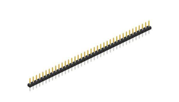 Fischer Elektronik pinová lišta (štandardná) Počet riadkov: 1 SLY108138S 10 ks-0