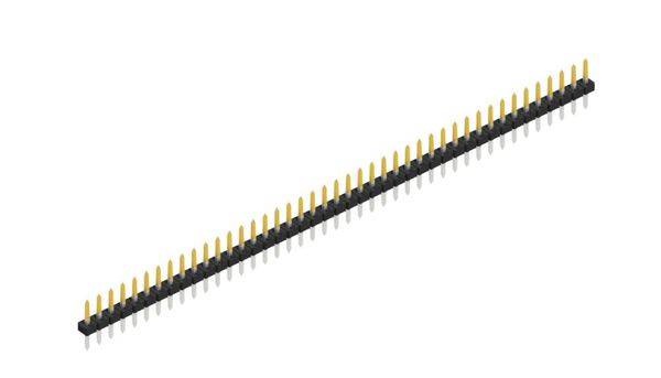 Fischer Elektronik pinová lišta (štandardná) Počet riadkov: 1 SLY108143S 10 ks-0