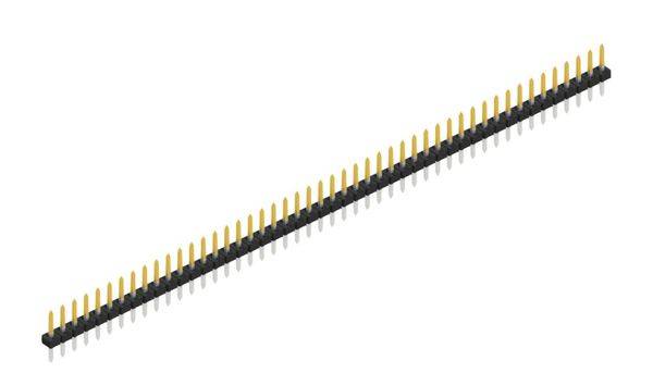 Fischer Elektronik pinová lišta (štandardná) Počet riadkov: 1 SLY108548S 10 ks-0
