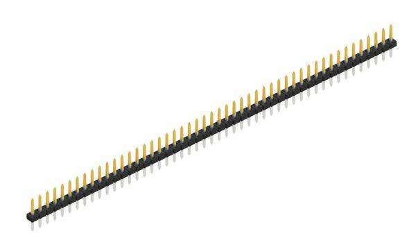 Fischer Elektronik pinová lišta (štandardná) Počet riadkov: 1 SLY108549S 10 ks-0