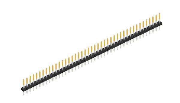 Fischer Elektronik pinová lišta (štandardná) Počet riadkov: 1 SLY109843S 10 ks-0