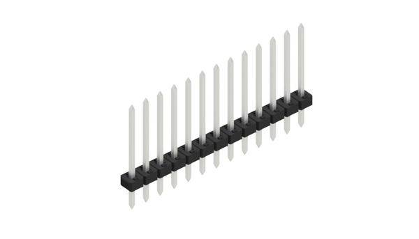 Fischer Elektronik pinová lišta (štandardná) Počet riadkov: 1 SLY113913Z 10 ks-0