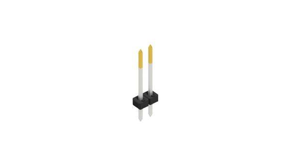 Fischer Elektronik pinová lišta (štandardná) Počet riadkov: 1 10062205 10 ks-0