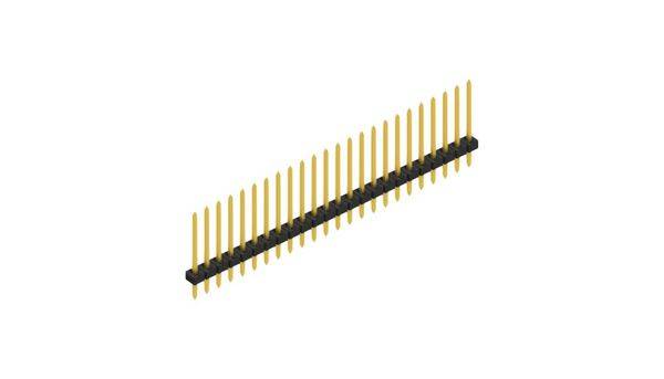 Fischer Elektronik pinová lišta (štandardná) Počet riadkov: 1 SLY113924G 10 ks-0
