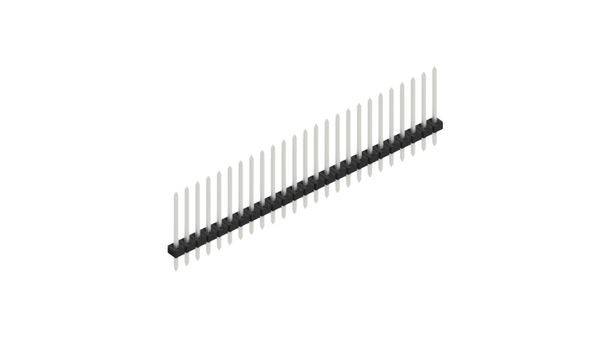 Fischer Elektronik pinová lišta (štandardná) Počet riadkov: 1 SLY113925Z 10 ks-0