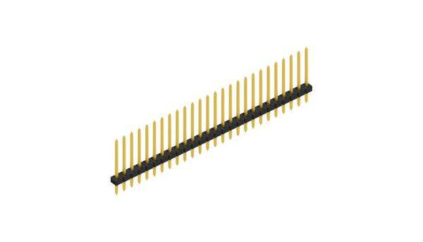 Fischer Elektronik pinová lišta (štandardná) Počet riadkov: 1 SLY113926G 10 ks-0