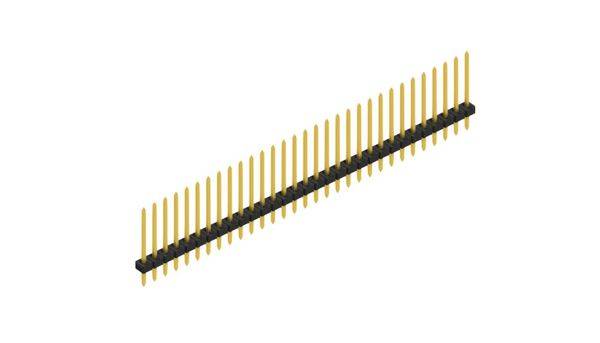Fischer Elektronik pinová lišta (štandardná) Počet riadkov: 1 SLY113931G 10 ks-0