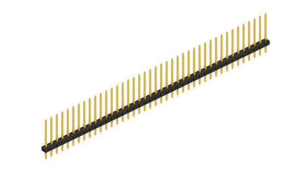 Fischer Elektronik pinová lišta (štandardná) Počet riadkov: 1 SLY113941G 10 ks-0