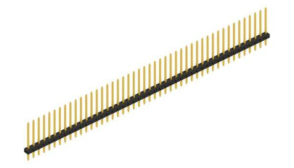 Fischer Elektronik pinová lišta (štandardná) Počet riadkov: 1 SLY113946G 10 ks-0