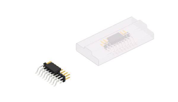 Fischer Elektronik pinová lišta (štandardná) Počet riadkov: 2 SLY10SMD04018SBSM 10 ks-0