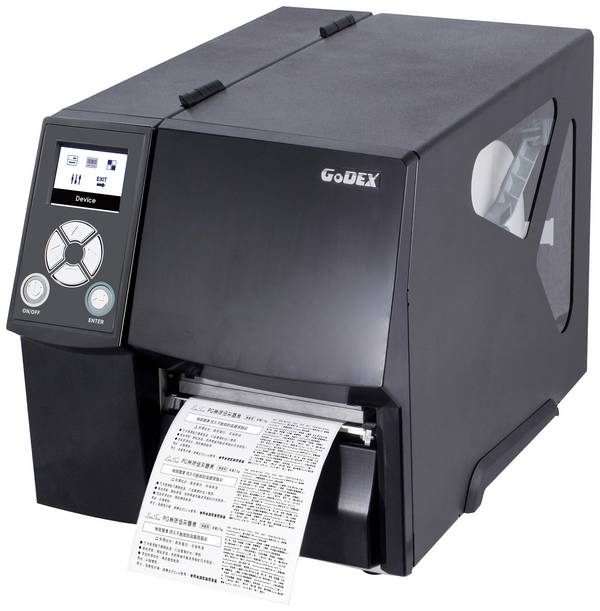 Godex ZX420i+ tlačiareň štítkov  termálna s priamou tlačou , termotransferová  203 x 203 dpi Šírka etikety (max.): 118 mm USB, RS-232, LAN