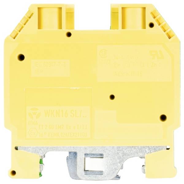 Wieland Electric 54.570.9055.0 svorka ochranného vodiča žltozelená 20 ks