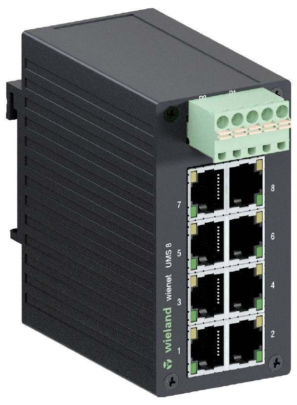 Wieland Electric 83.040.0001.0 WIENET UMS 8 Netwerk switch