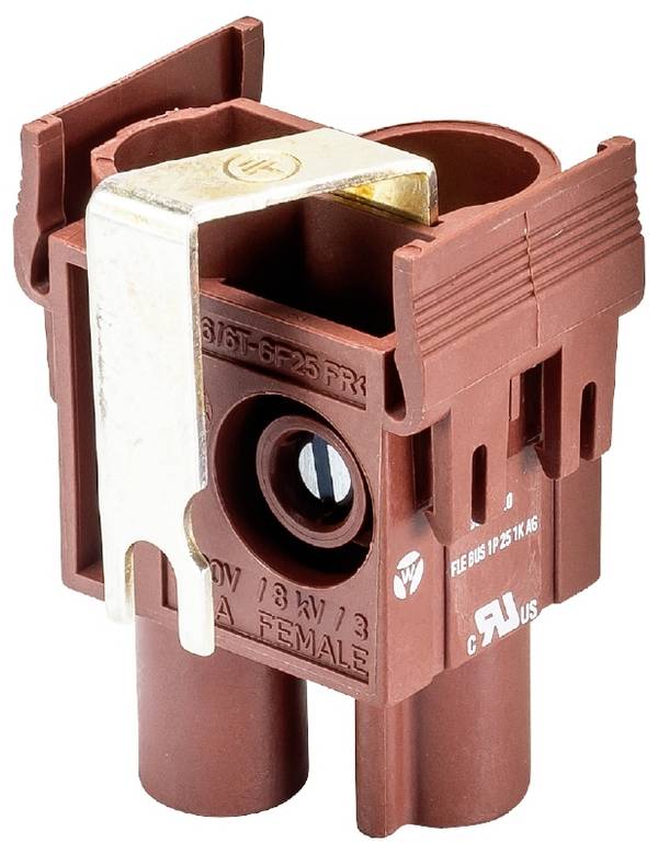 Wieland Electric 78.106.0153.0 silnoprúdová zdierka  Počet kontaktov 1 5 ks