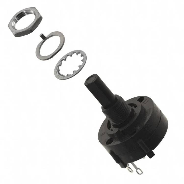 C & K Switches A10305RNZQ Rotary-Switch A Series Draaischakelaar 125 V/AC, 125 V/DC 2.5 A Schakelposities 3 1 x 30 ° 1 stuk(s) afbeelding