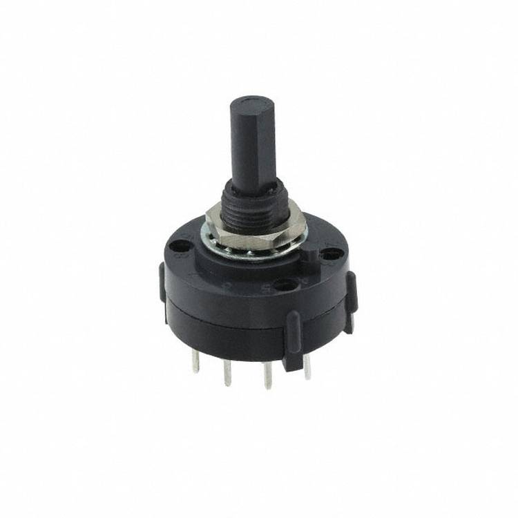 C & K Switches Rotary Switch A Series otočný spínač 125 V/AC, 125 V/DC 2.5 A Počet pozícií prepínače 4 1 x 30 ° 1 ks Pie-0