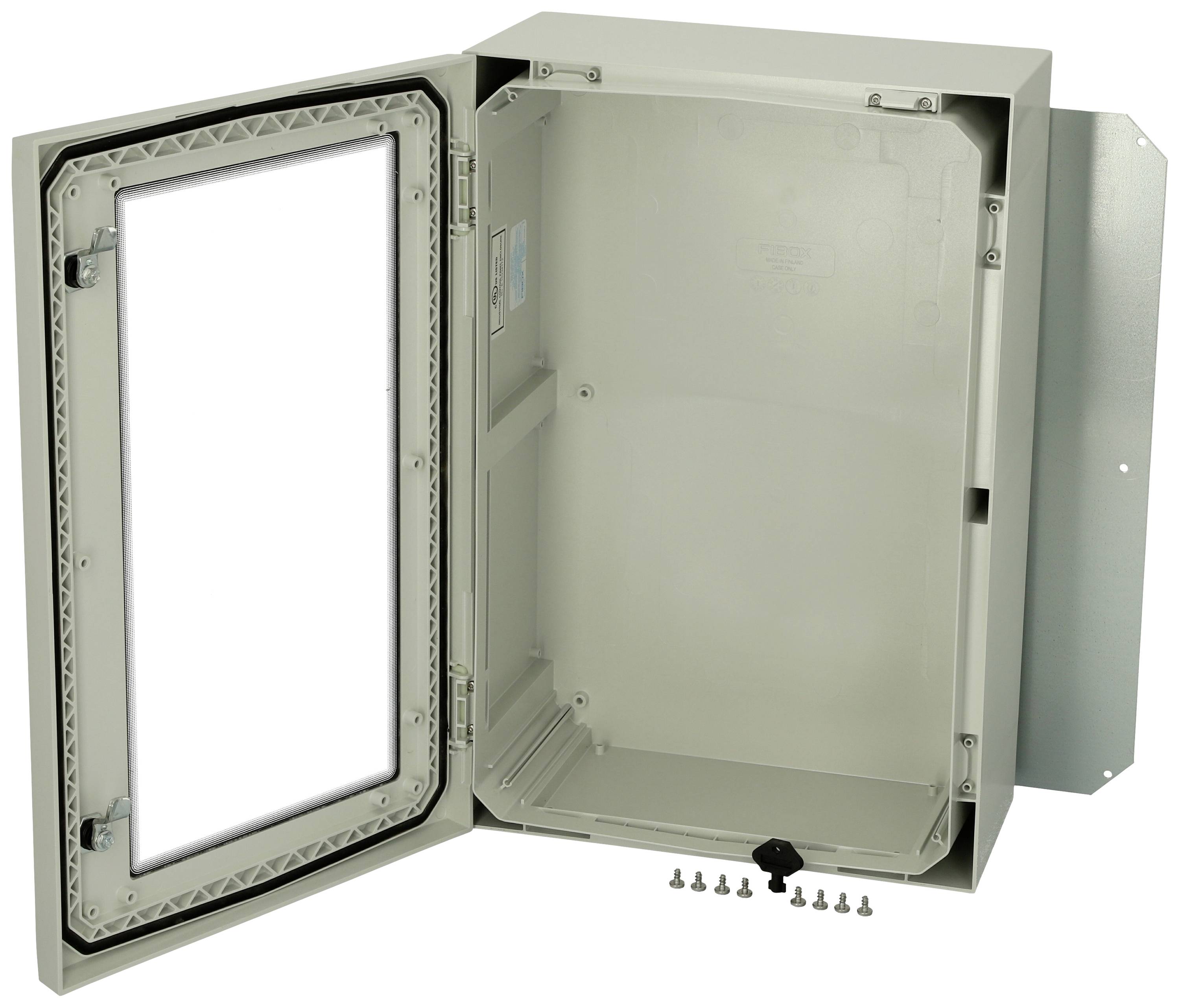 Fibox ARCA 604021W No MP Schakelkast 600 x 400 x 210 Polycarbonaat Grijs-wit (RAL 7035) 1 stuk(s) afbeelding