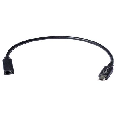 Krátky USB-C na USB-C kábel určený na prepájanie alebo nabíjanie zariadení.