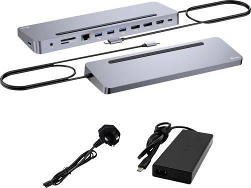 i-tec C31FLAT2PDPRO100W USB-C® dokovacia stanica