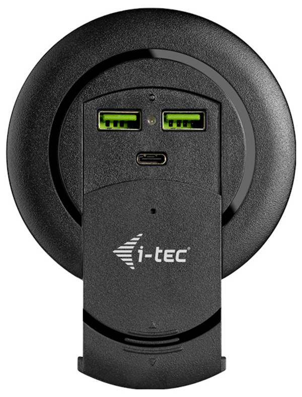 i-tec I-TEC Built-in Desktop Fast Charger USB nabíjačka do interiéru, max. prúd 3 A, 3 x 2x USB-A, 1x USB-C®, CHARGER96WD