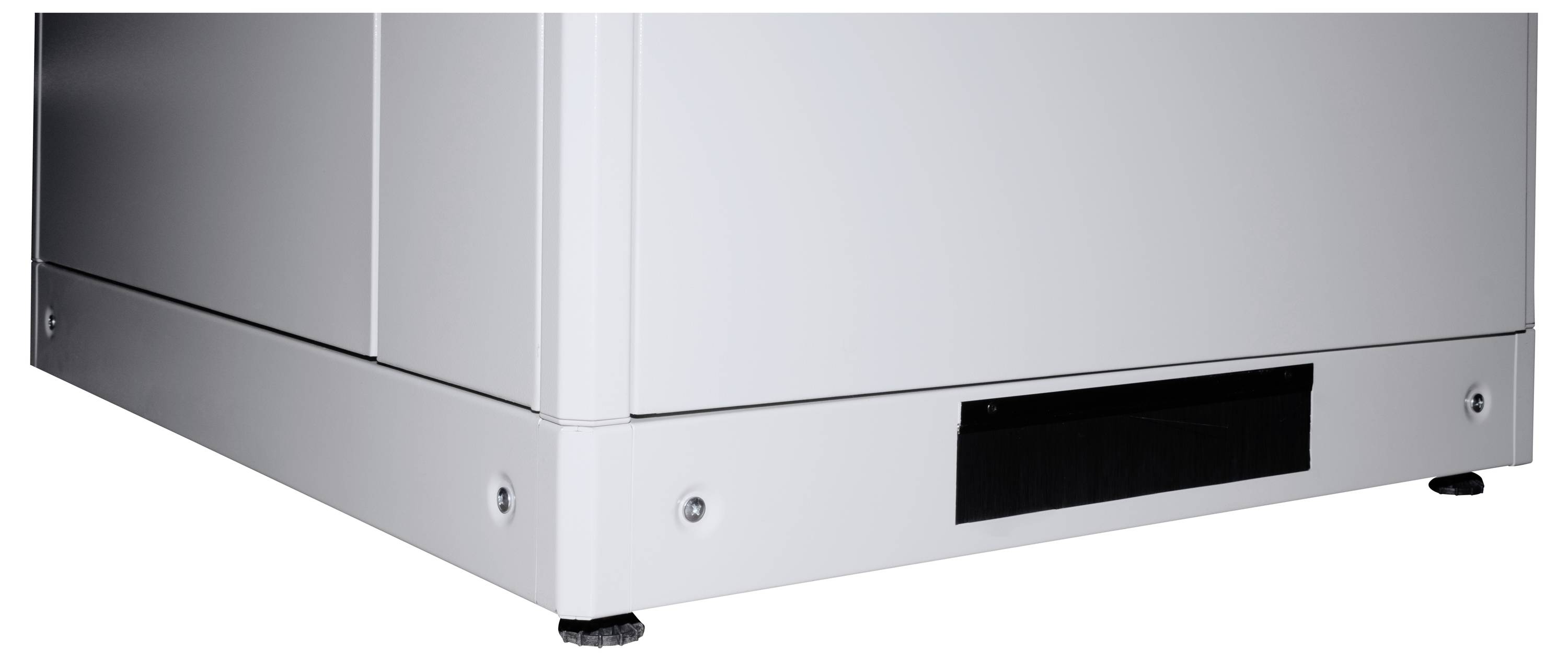 ROLINE Base per armadio di rete, 800x800 LxP, grigio