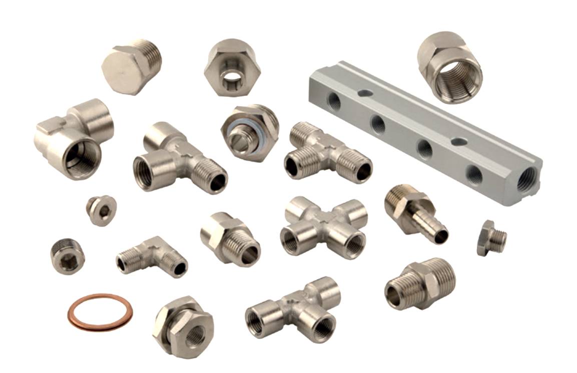 IMI NORGREN Dobbeltnippel -09 til 18 bar