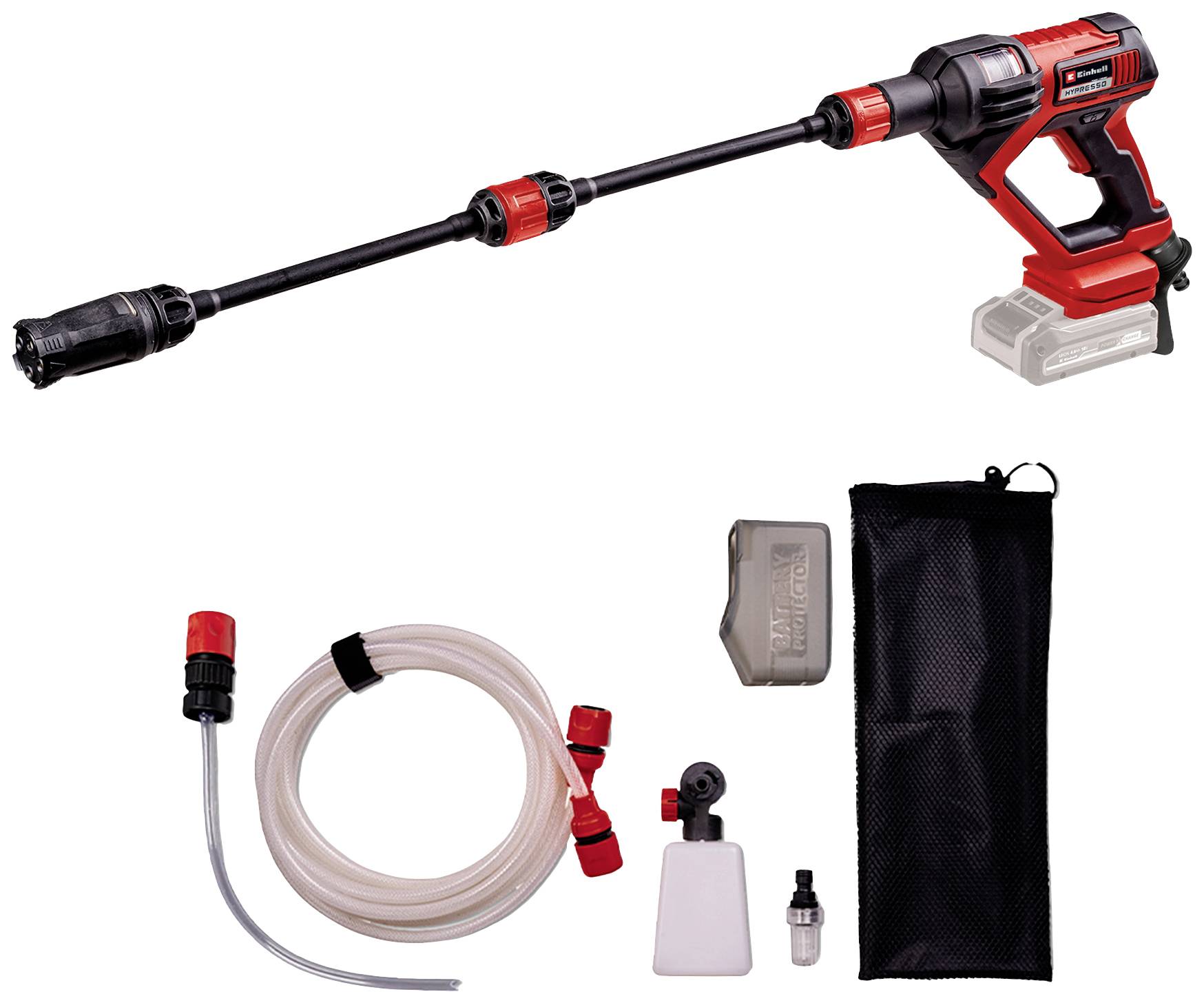 Einhell HYPRESSO 18/24-1 Power X-Change akumulátorový vysokotlakový čistič 24 bar na studenú vodu