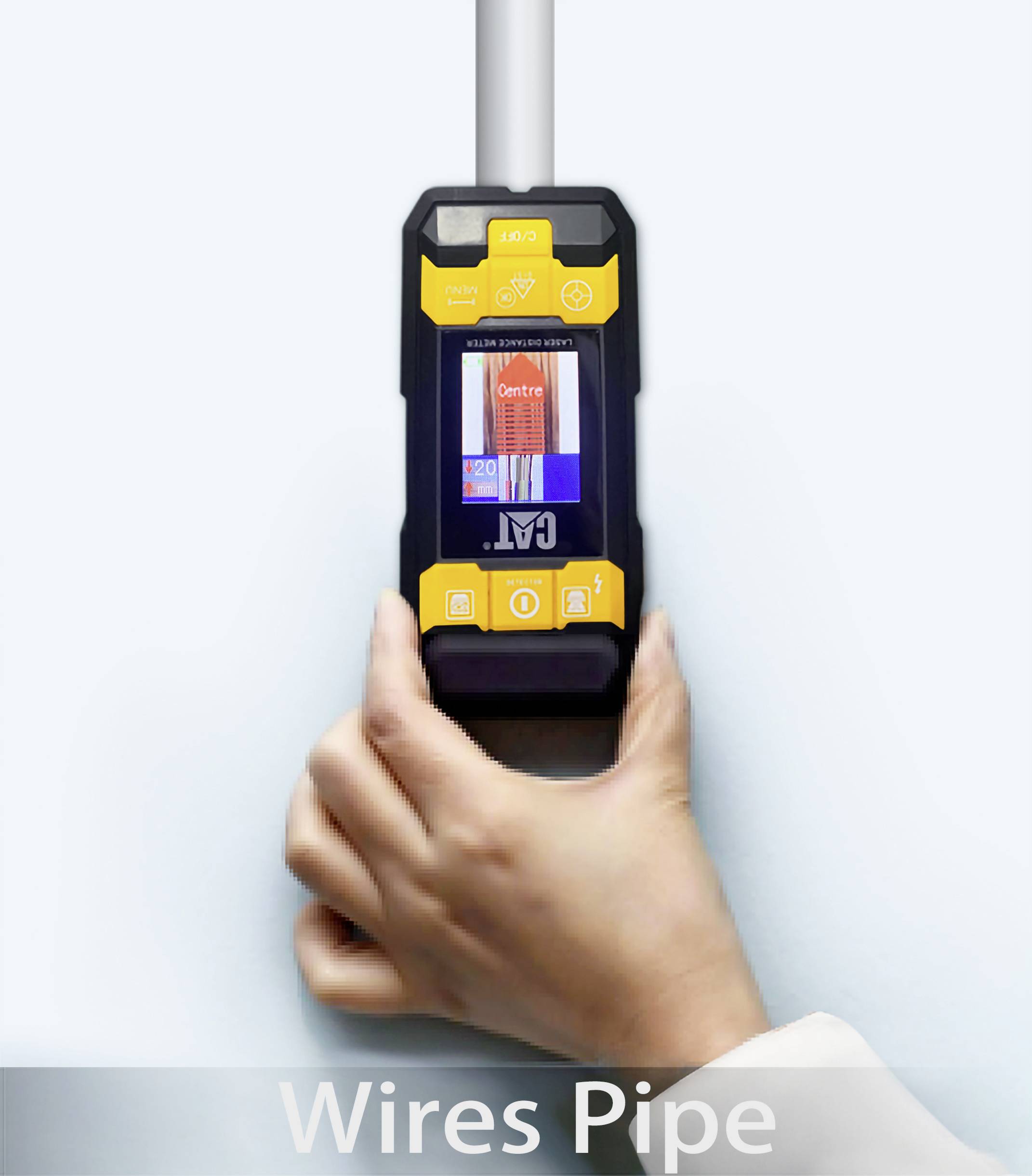 CAT 4in1 laserový diaľkomer, max. dosah 40 m, vr. lasera so skríženými čiarami-10