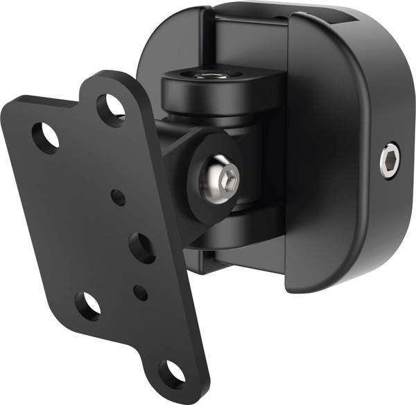 Hama  držiak na stenu pre reproduktory nakláňací  Vzdialenosť od steny (max.): 76 mm čierna 1 ks
